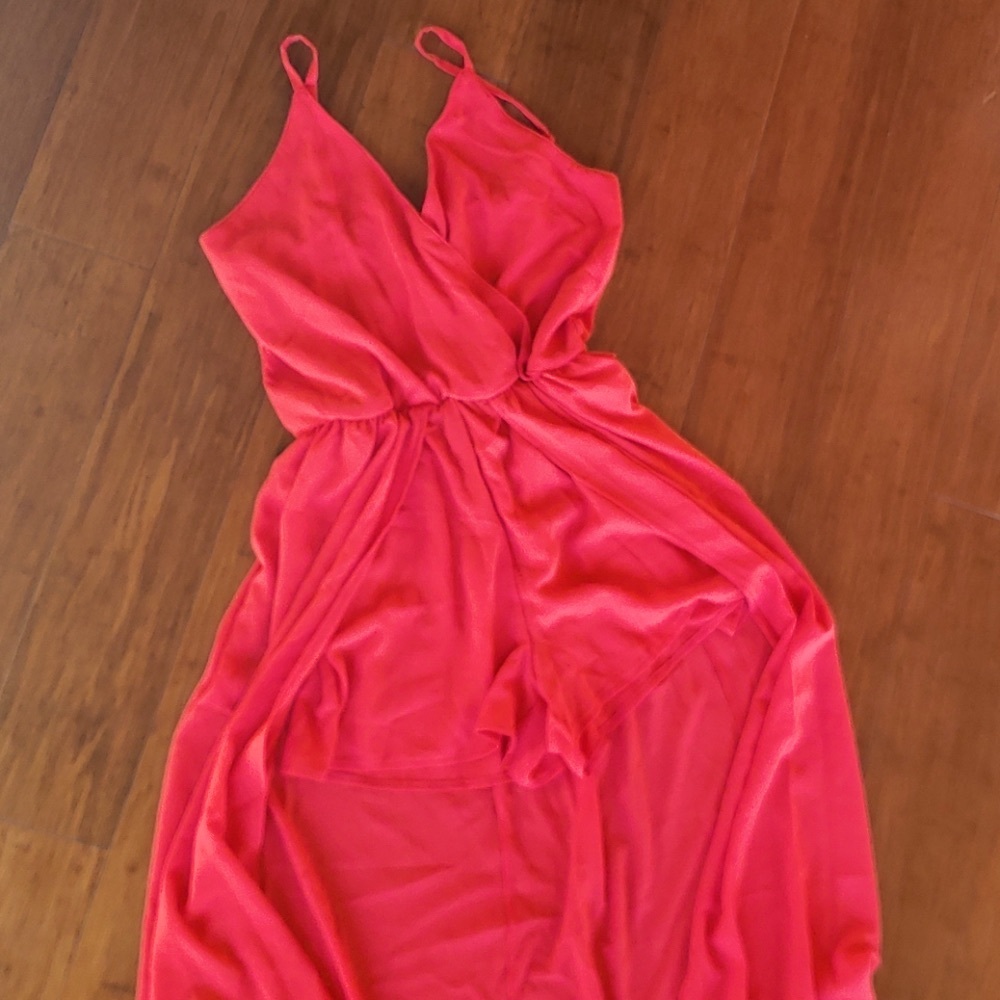 Rue 21 Red HiLo Romper